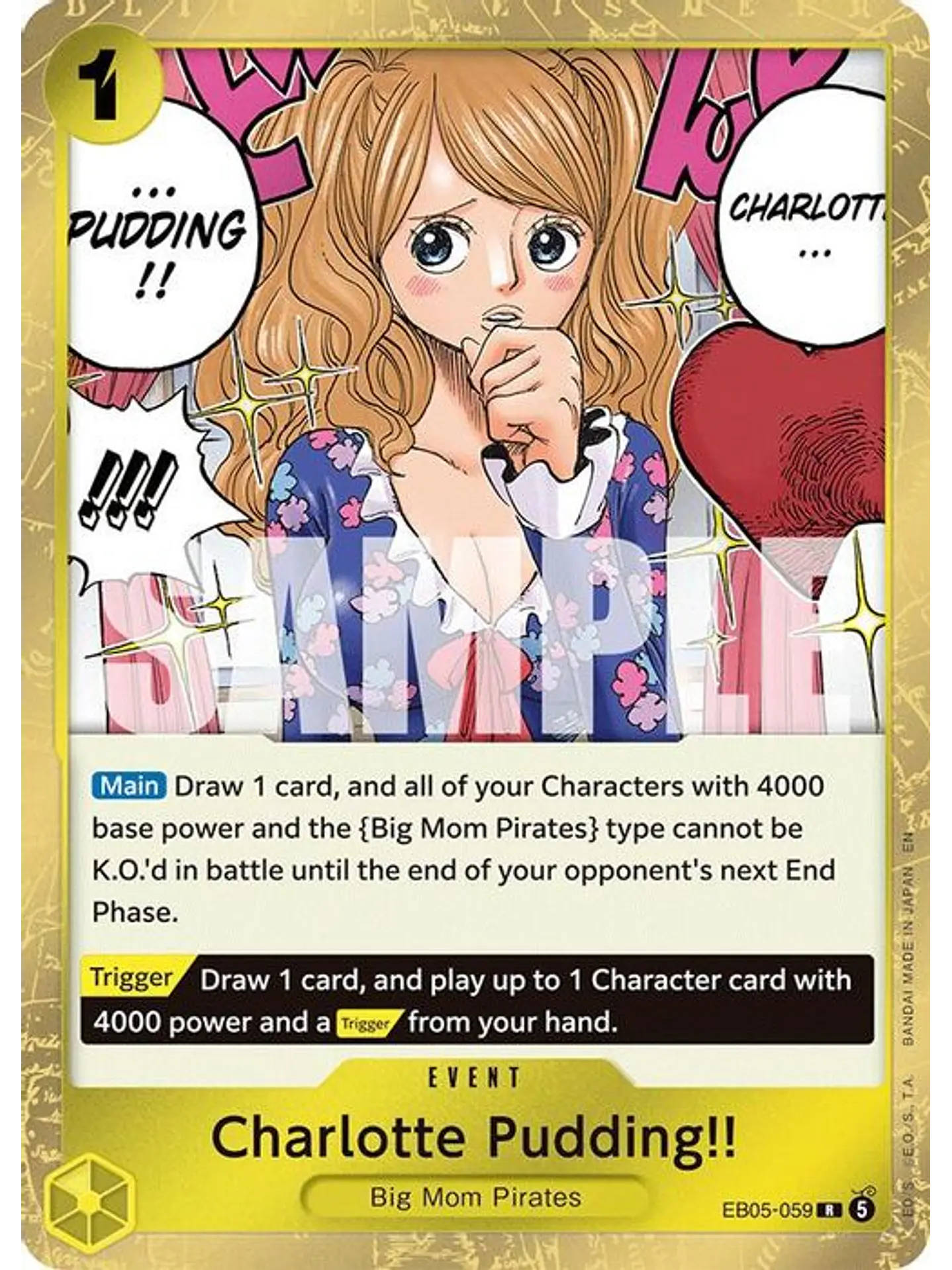 EB05-059 R Charlotte Pudding!! 1