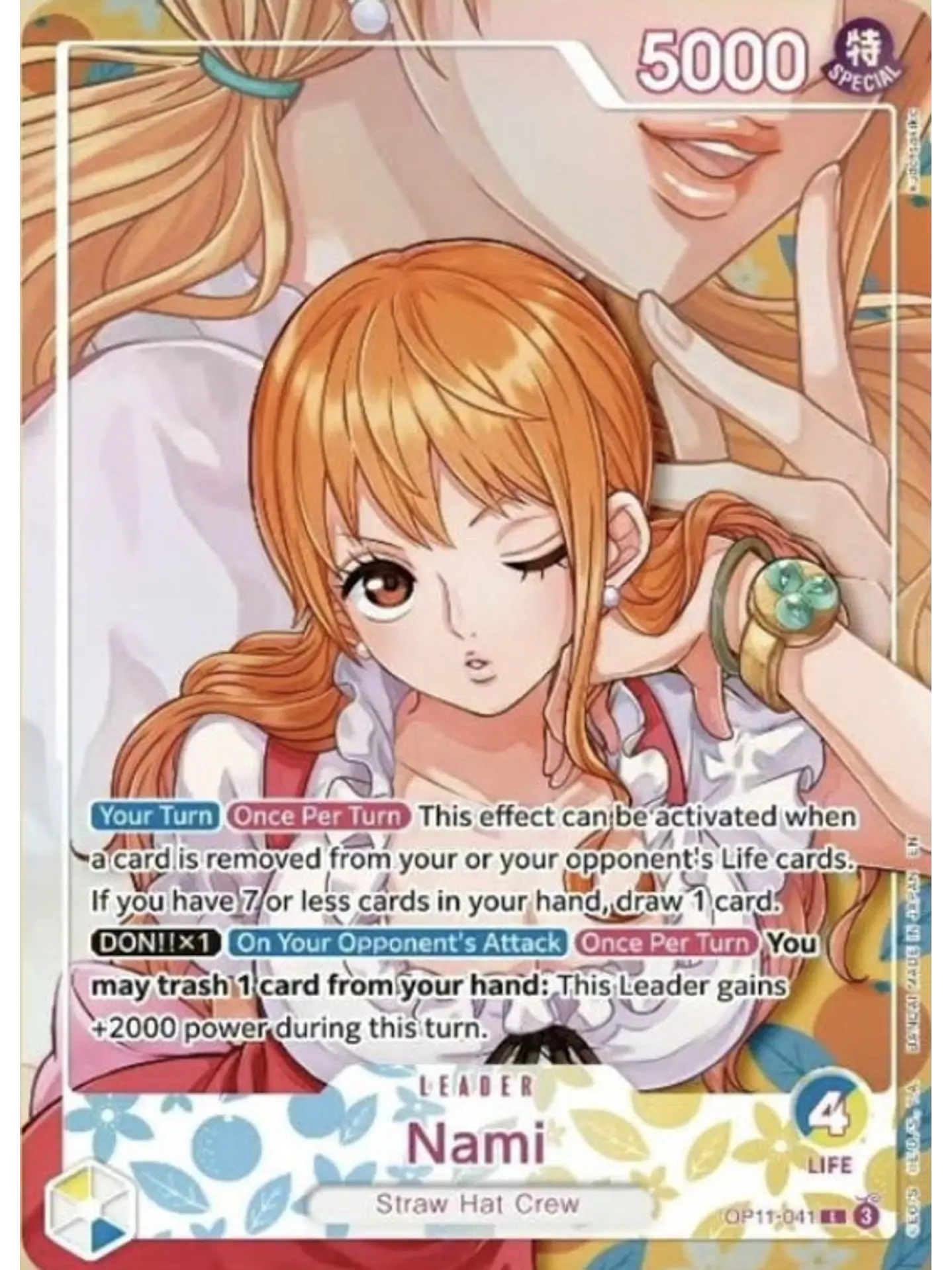 OP11-041 (Alternate Art) Nami 1