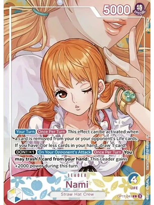 OP11-041 (Alternate Art) Nami