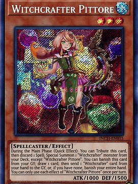 Witchcrafter Pittore - INCH-EN015 - Secret Rare 1st Edition