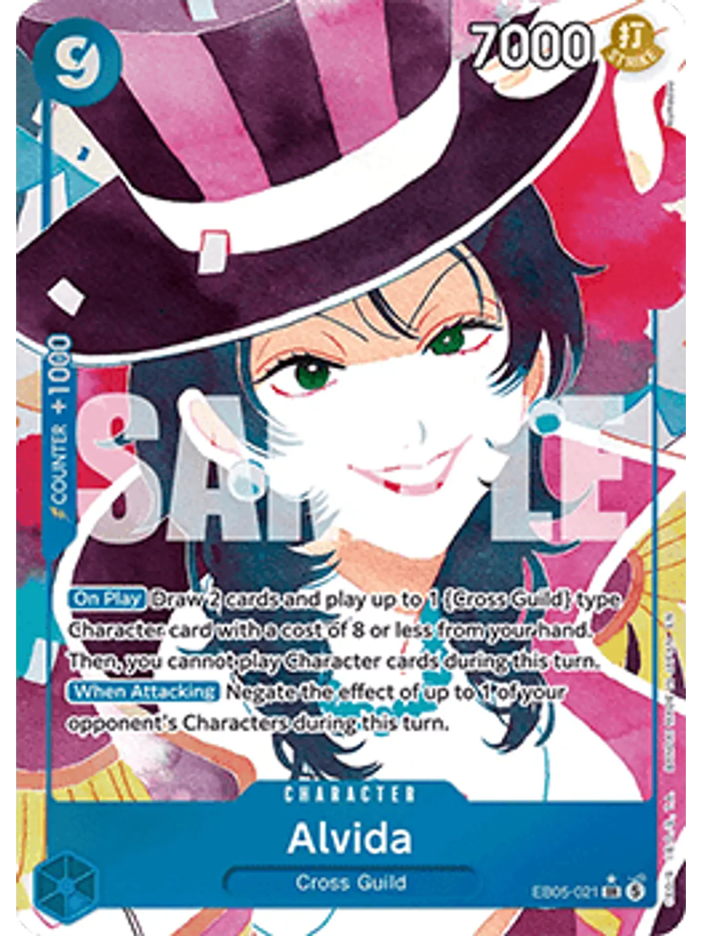 EB05-021 (Alternate Art) Alvida 1