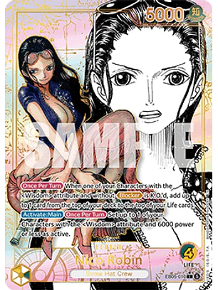 EB05-010 (Alternate Art) Nico Robin (010)