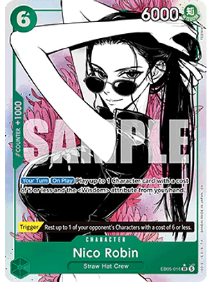 EB05-016 (Alternate Art) Nico Robin (016)