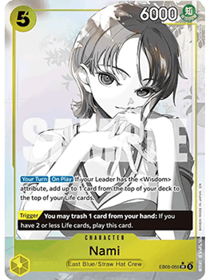 EB05-055 (Alternate Art) Nami (055) 1