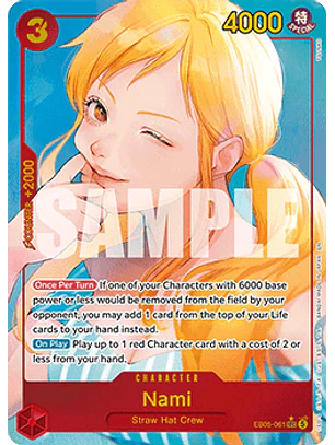 EB05-061 (Alternate Art) Nami (061)