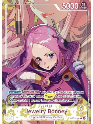 OP13-100 (Special Rare) Jewelry Bonney (SP)