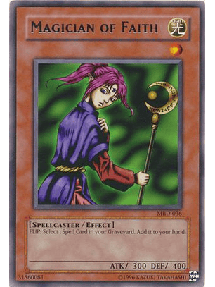 Magician of Faith - MRD-036 - Rare Unlimited