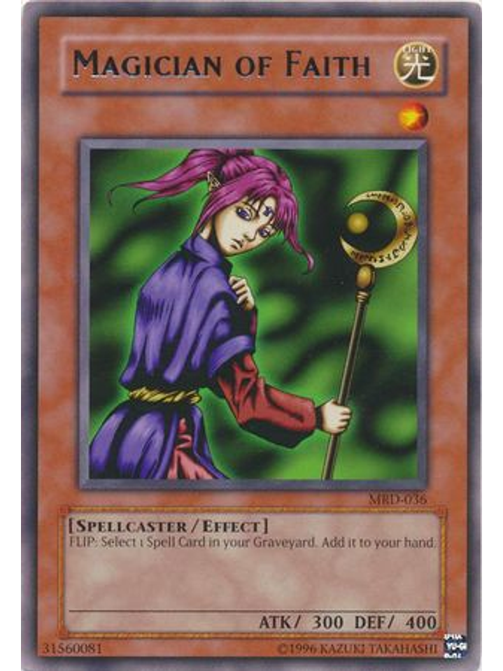 Magician of Faith - MRD-036 - Rare Unlimited 1