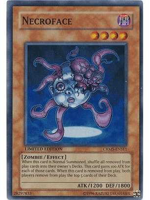 Necroface - CRMS-ENSE1 - Super Rare