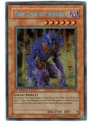 The End of Anubis - AST-000 - Secret Rare 1st Edition