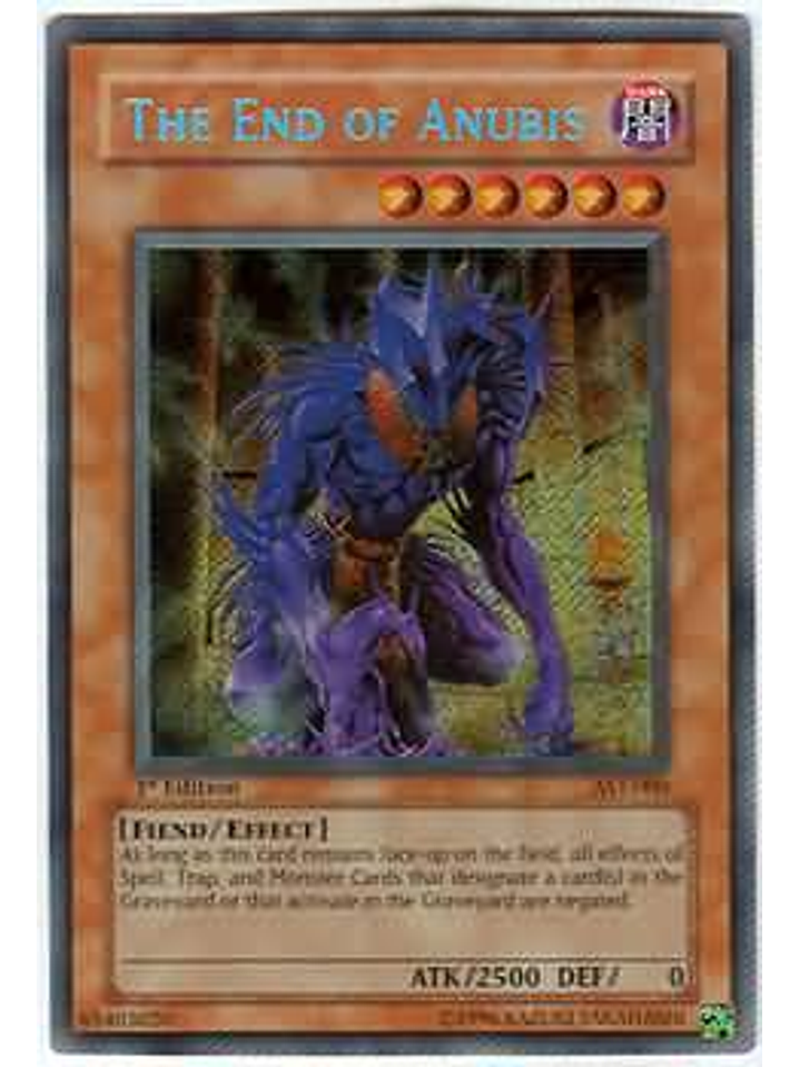 The End of Anubis - AST-000 - Secret Rare 1st Edition 1