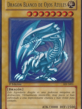 Dragon Blanco de Ojos Azules - BIK-S001 Ultra Rare 1st Edition