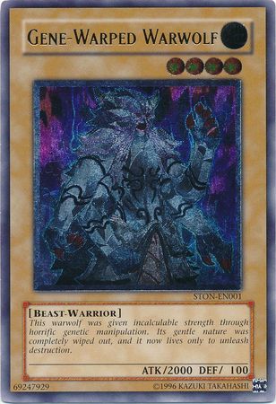 Gene-Warped Warwolf - STON-EN001 Unlimited - Ultimate Rare