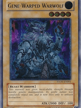 Gene-Warped Warwolf - STON-EN001 Unlimited - Ultimate Rare