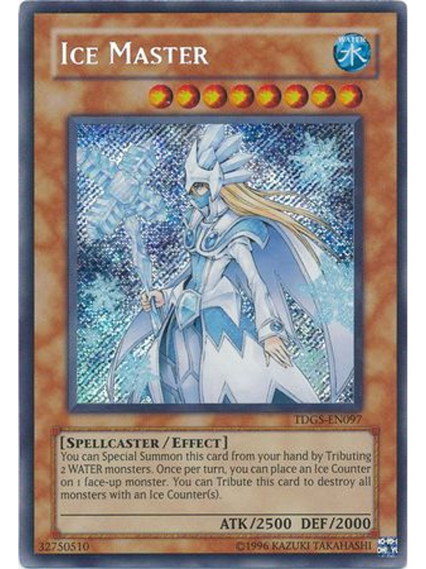 Ice Master - TDGS-EN097 - Secret Rare Unlimited 1
