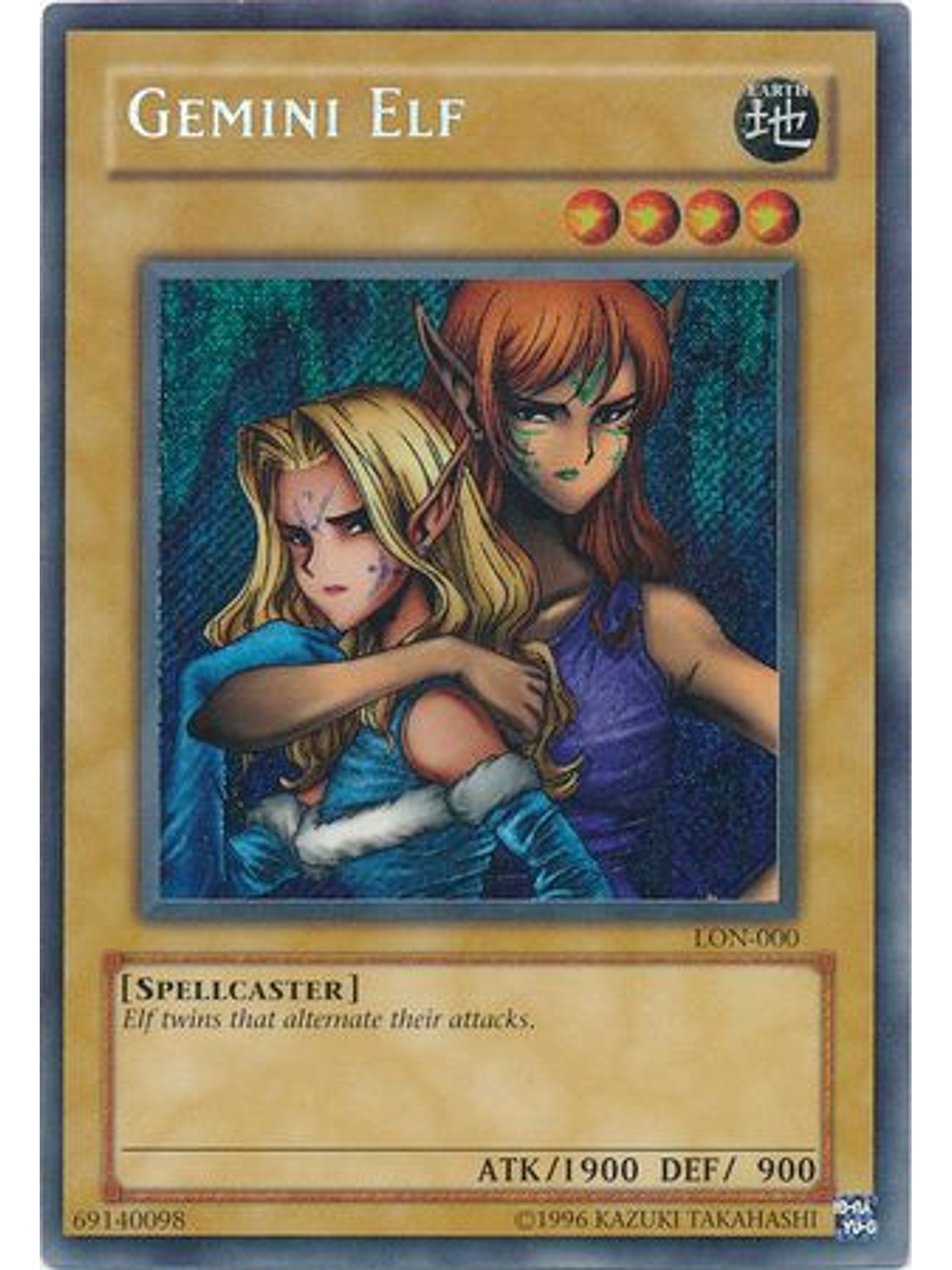 Gemini Elf - LON-000 - Secret Rare Unlimited 1