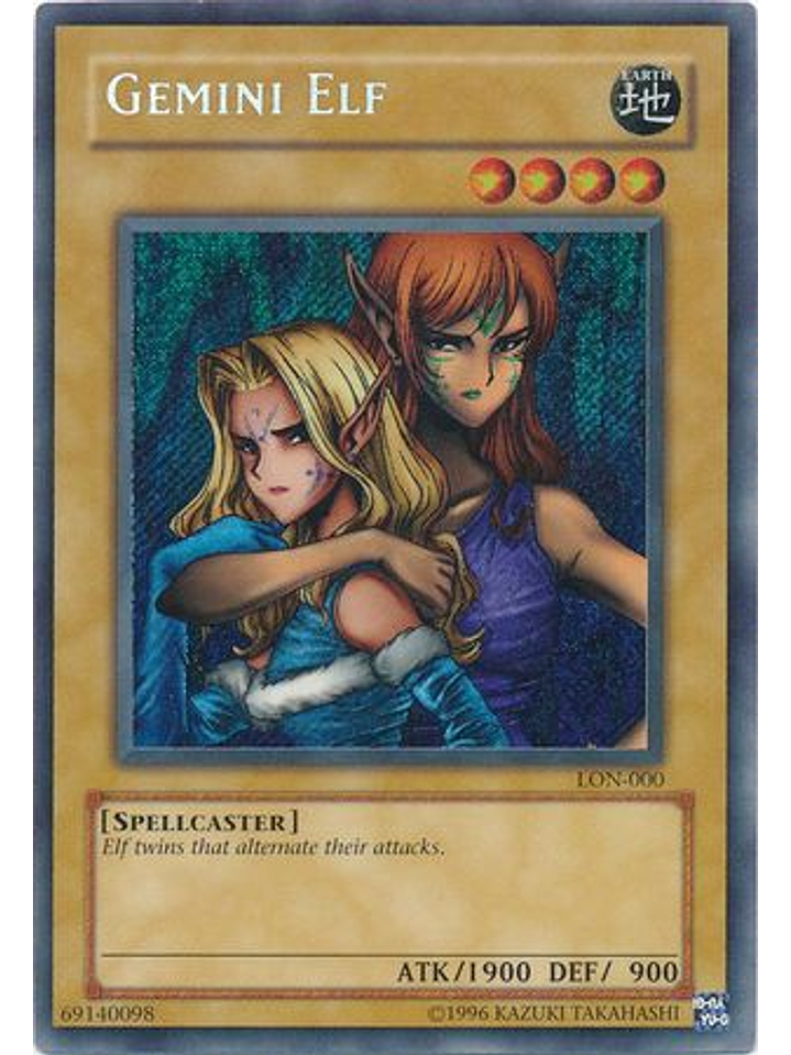 Gemini Elf - LON-000 - Secret Rare Unlimited 1