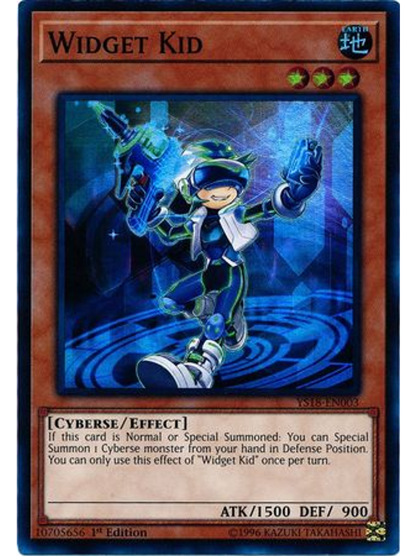 Widget Kid - YS18-EN003 - Super Rare 1st Edition 1