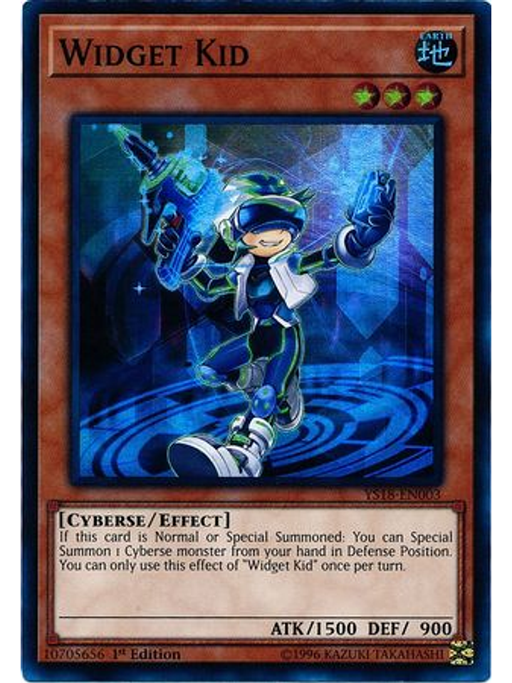 Widget Kid - YS18-EN003 - Super Rare 1st Edition 1