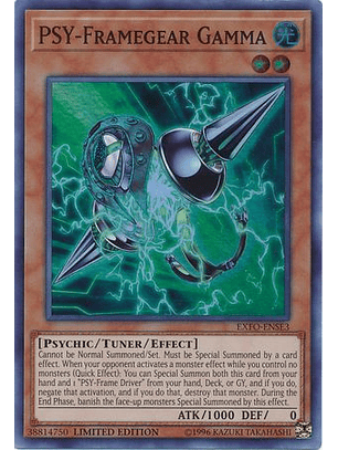 PSY-Framegear Gamma - EXFO-ENSE3 - Super Rare Limited Edition