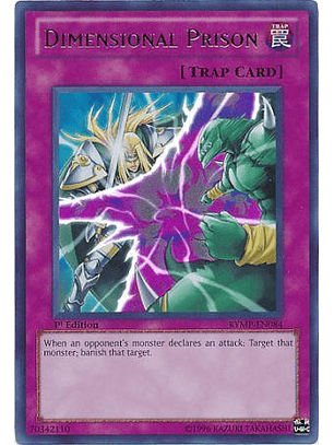 Dimensional Prison - RYMP-EN084 - Ultra Rare 1st Edition