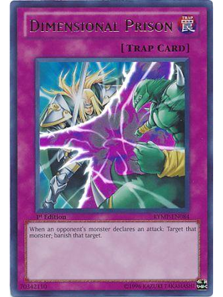 Dimensional Prison - RYMP-EN084 - Ultra Rare 1st Edition 1