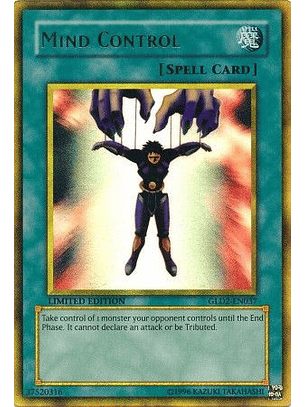 Mind Control - GLD2-EN037 - Gold Rare