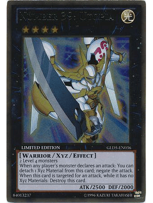 Number 39: Utopia - GLD5-EN036 - Gold Rare