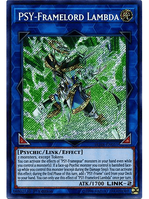 PSY-Framelord Lambda - BLHR-EN051 - Secret Rare 1st Edition