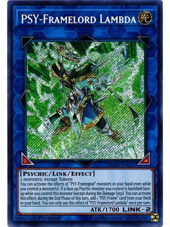 PSY-Framelord Lambda - BLHR-EN051 - Secret Rare 1st Edition 1