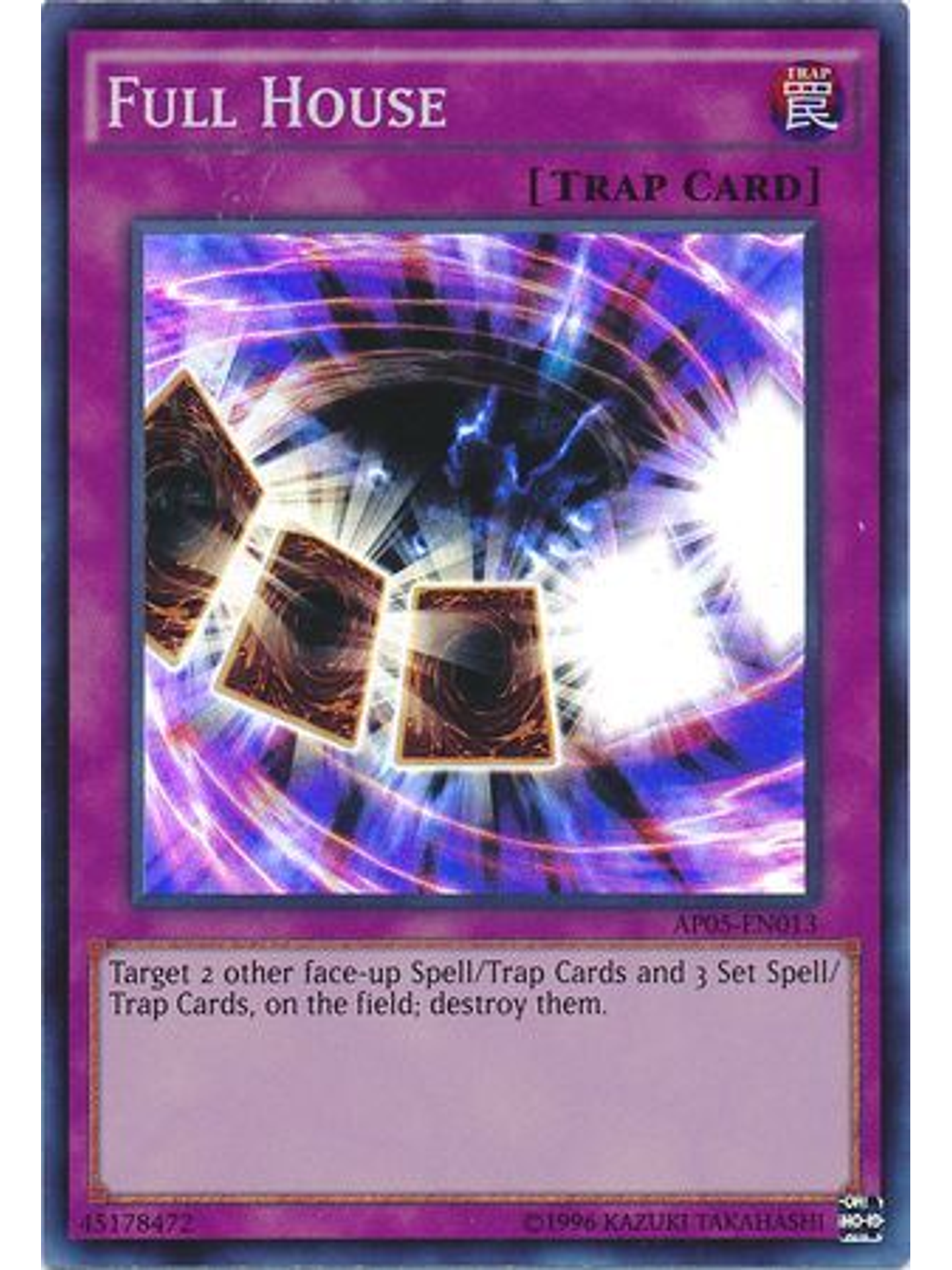 Full House - AP05-EN013 - Super Rare 1