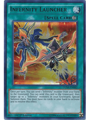 Infernity Launcher - DUSA-EN082 - Ultra Rare 1st Edition