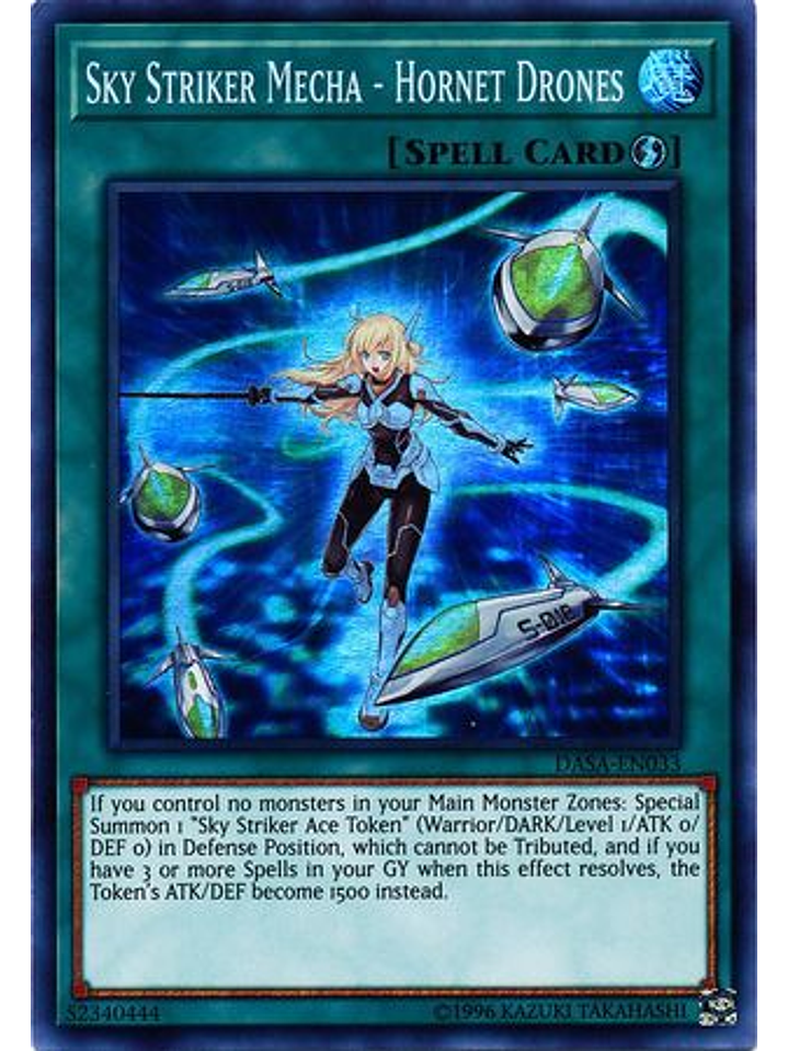 Sky Striker Mecha - Hornet Drones - DASA-EN033 - Super Rare Unlimited 1