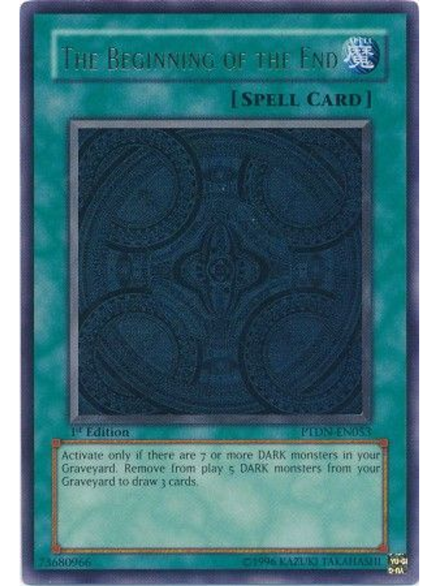 The Beginning of the End - PTDN-EN053 - Ultra Rare 1st Edition 1