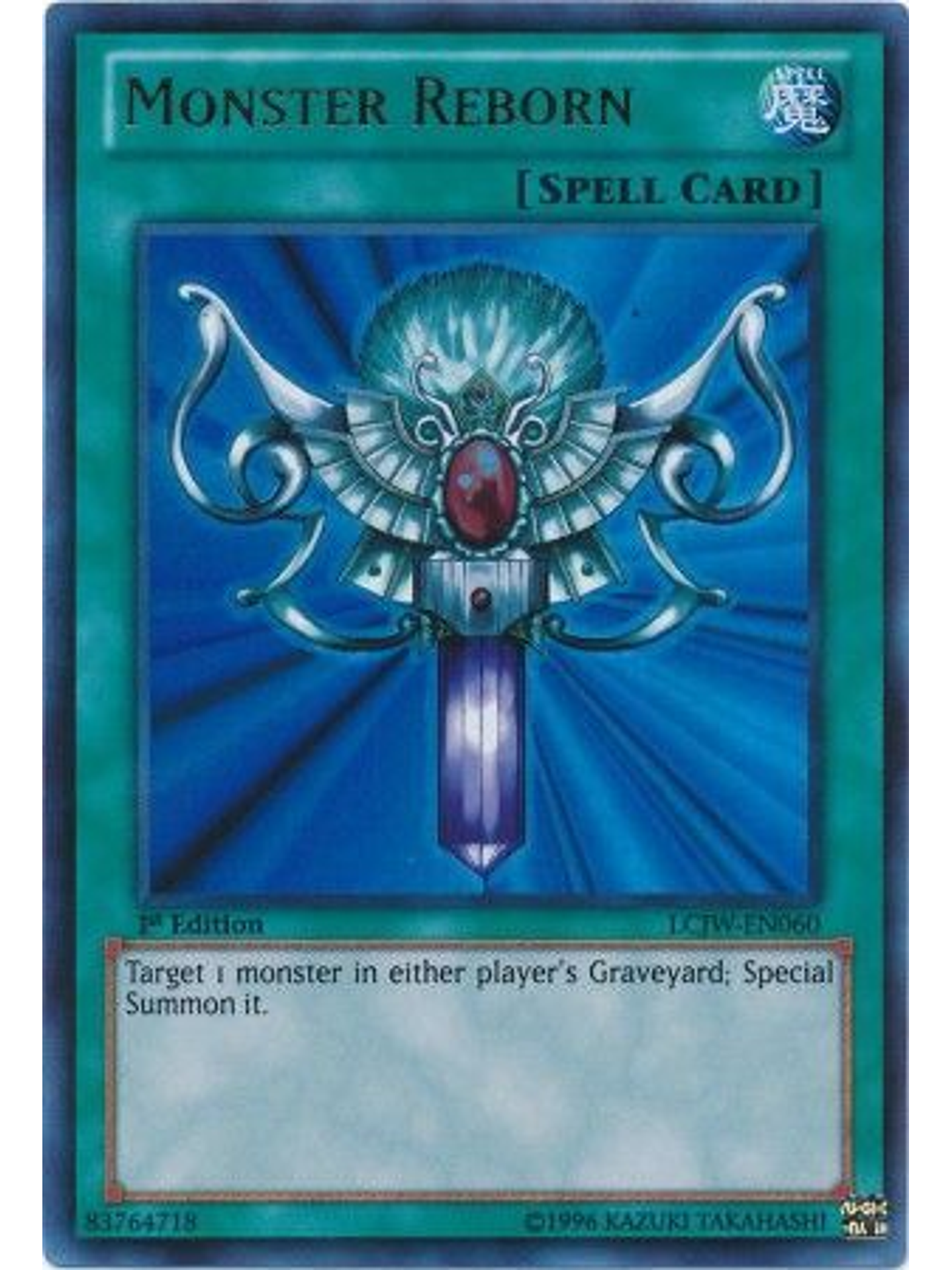 Monster Reborn - LCJW-EN060 - Ultra Rare 1