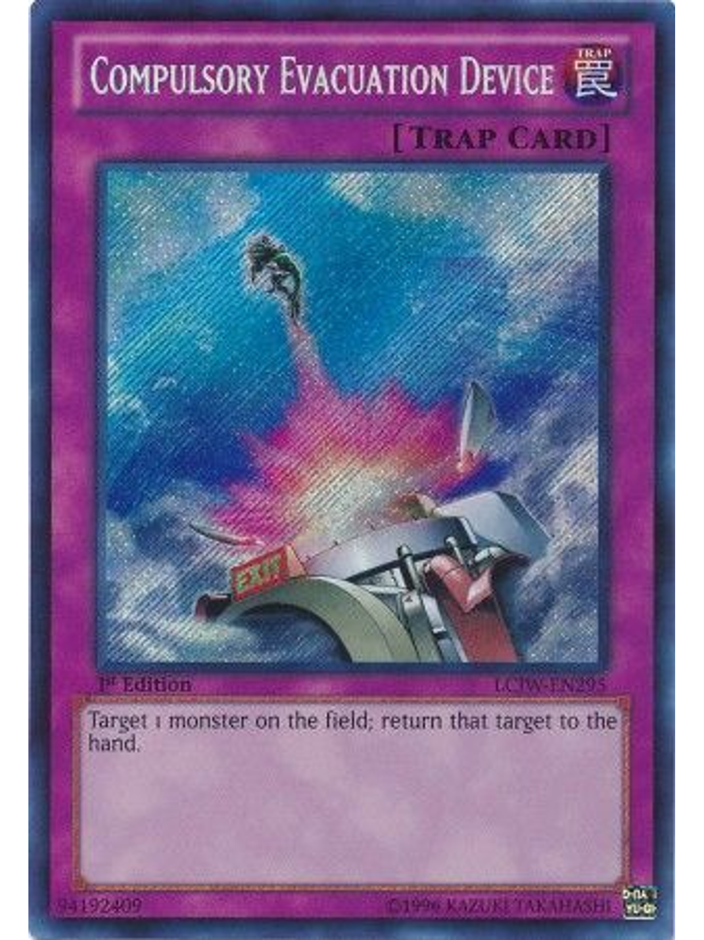 Compulsory Evacuation Device - LCJW-EN295 - Secret Rare 1