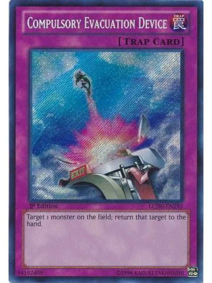 Compulsory Evacuation Device - LCJW-EN295 - Secret Rare 1