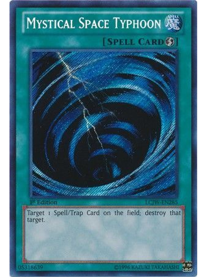 Mystical Space Typhoon - LCJW-EN285 - Secret Rare 1