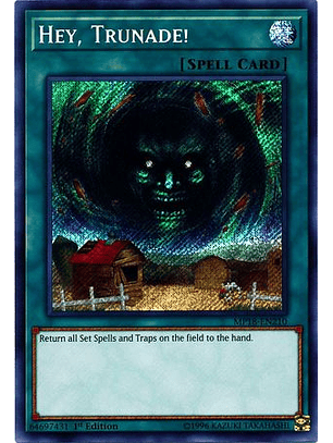 Hey, Trunade! - MP18-EN210 - Secret Rare 1st Edition