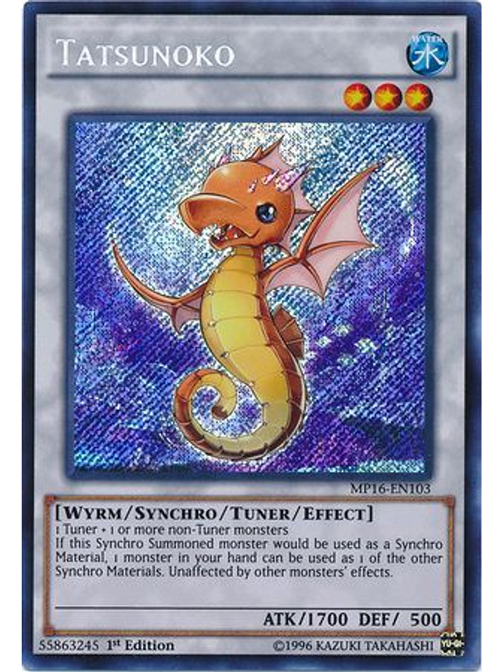 Tatsunoko - MP16-EN103 - Secret Rare 1st Edition 1