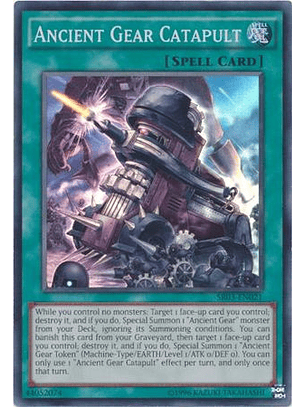 Ancient Gear Catapult - SR03-EN021 - Super Rare Unlimited