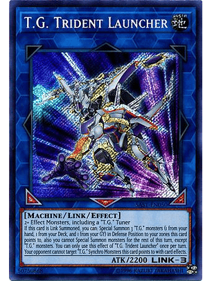 T.G. Trident Launcher - SAST-EN050 - Secret Rare Unlimited