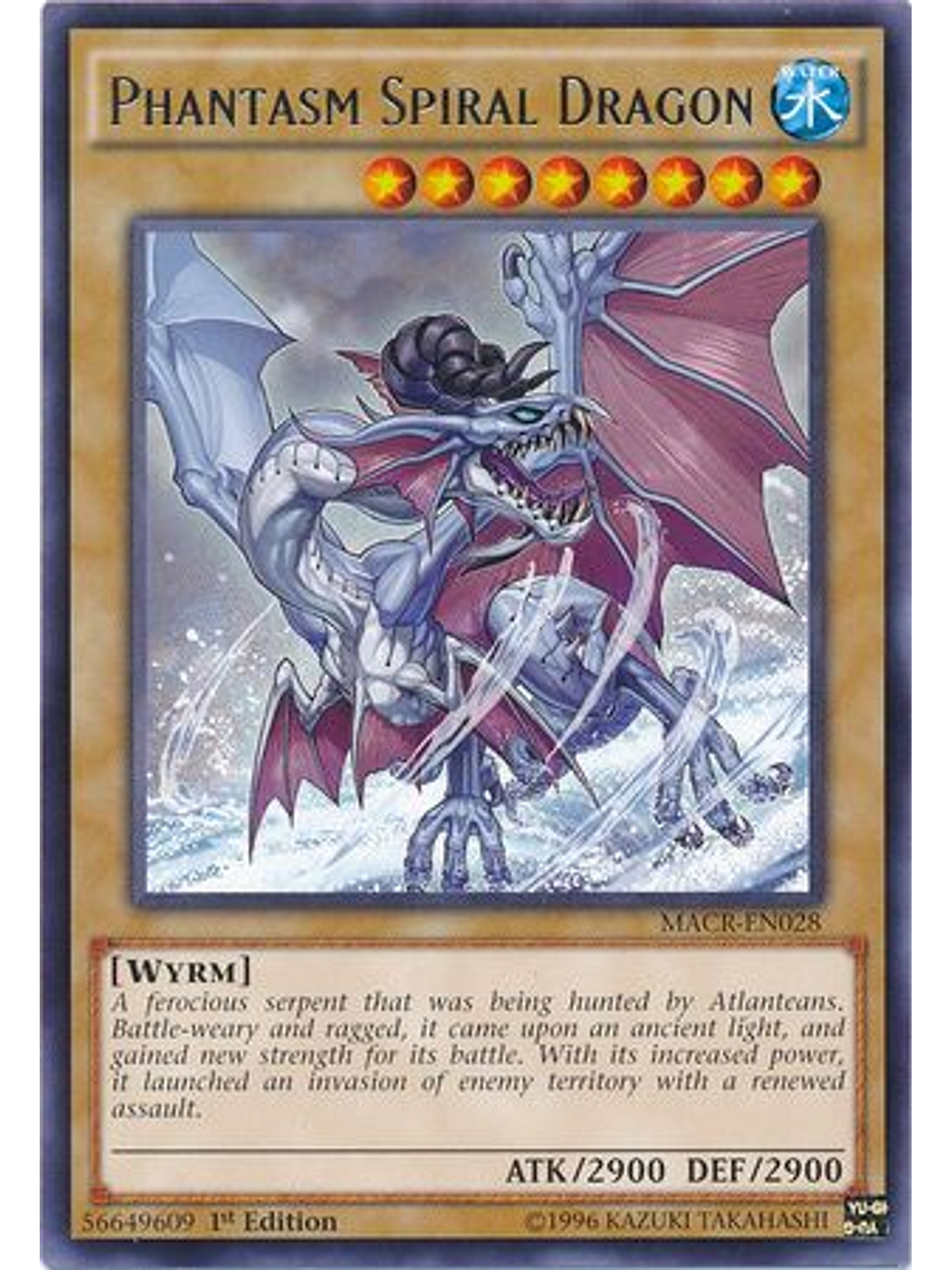 Phantasm Spiral Dragon - macr-en028 - Rare 1st Edition 1