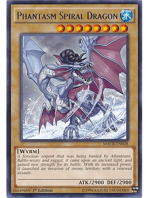 Phantasm Spiral Dragon - macr-en028 - Rare 1st Edition