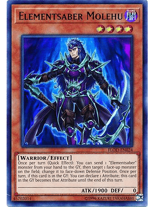 Elementsaber Molehu - FLOD-EN024 - Ultra Rare Unlimited