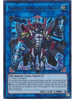 Gouki Thunder Ogre - CIBR-EN045 - Ultra Rare Unlimited