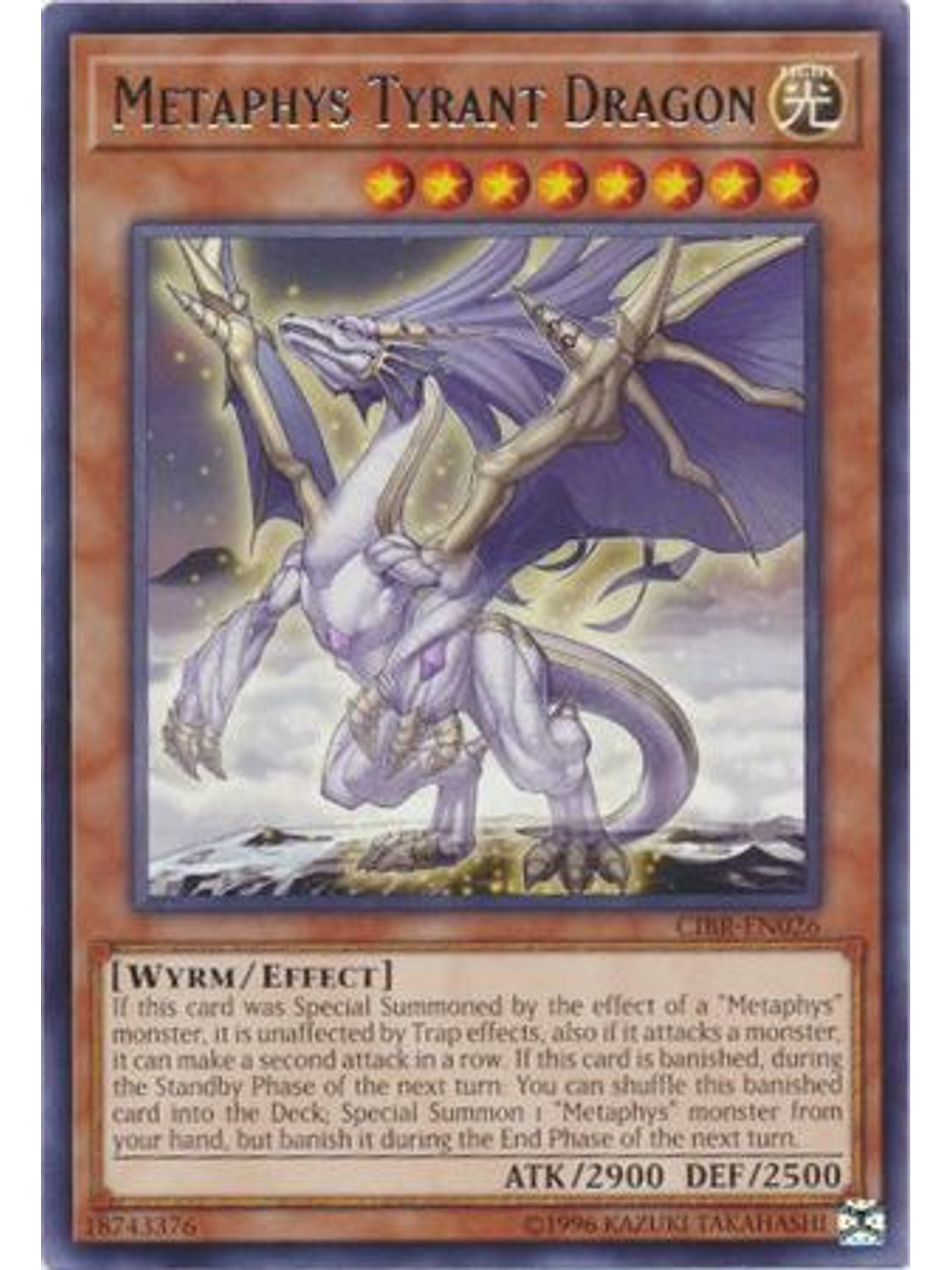 Metaphys Tyrant Dragon - CIBR-EN026 - Rare Unlimited 1