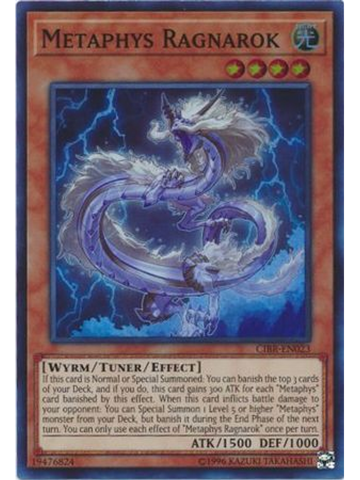 Metaphys Ragnarok - CIBR-EN023 - Super Rare Unlimited 1