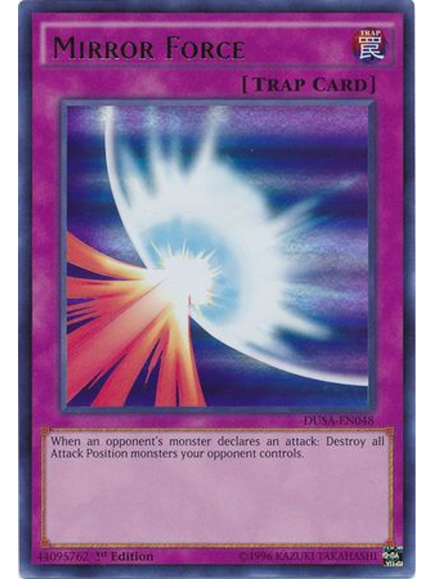 Mirror Force - DUSA-EN048 - Ultra Rare 1st Edition 1