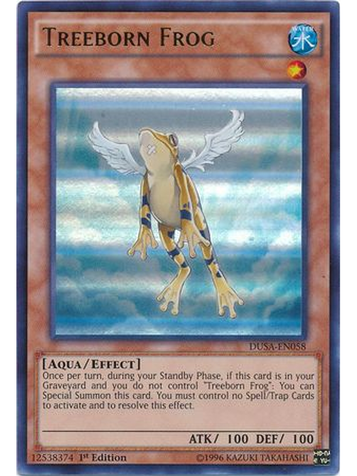 Treeborn Frog - DUSA-EN058 - Ultra Rare 1st Edition 1